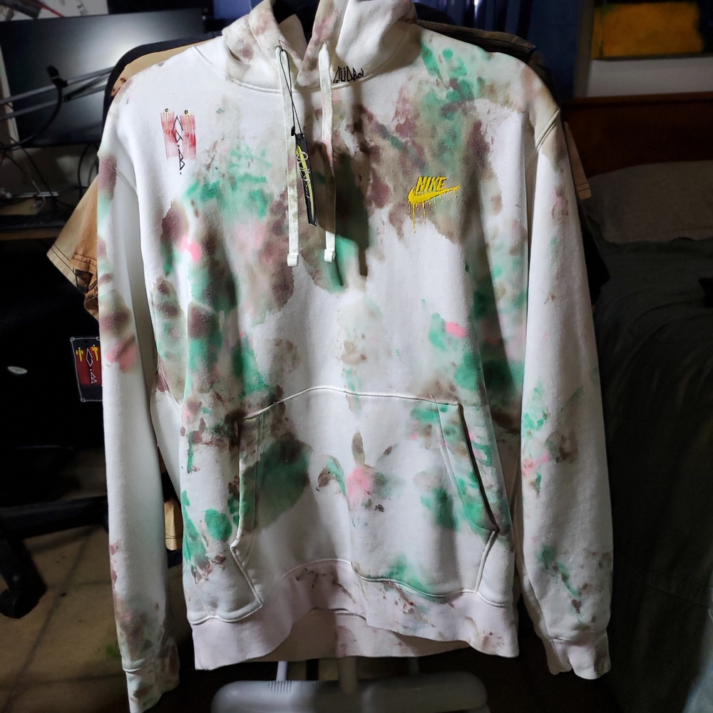 Nike Vibrant Tie-Dye Sweater